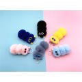 Wholesale Creative Plush Cute Caterpillars Key Chains Pendant Promotional Gift